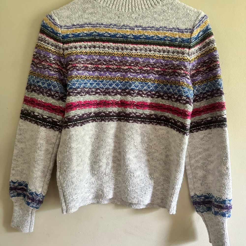 Abercrombie and Fitch Fair Isle Sweater,size XS - Picture 5 of 5
